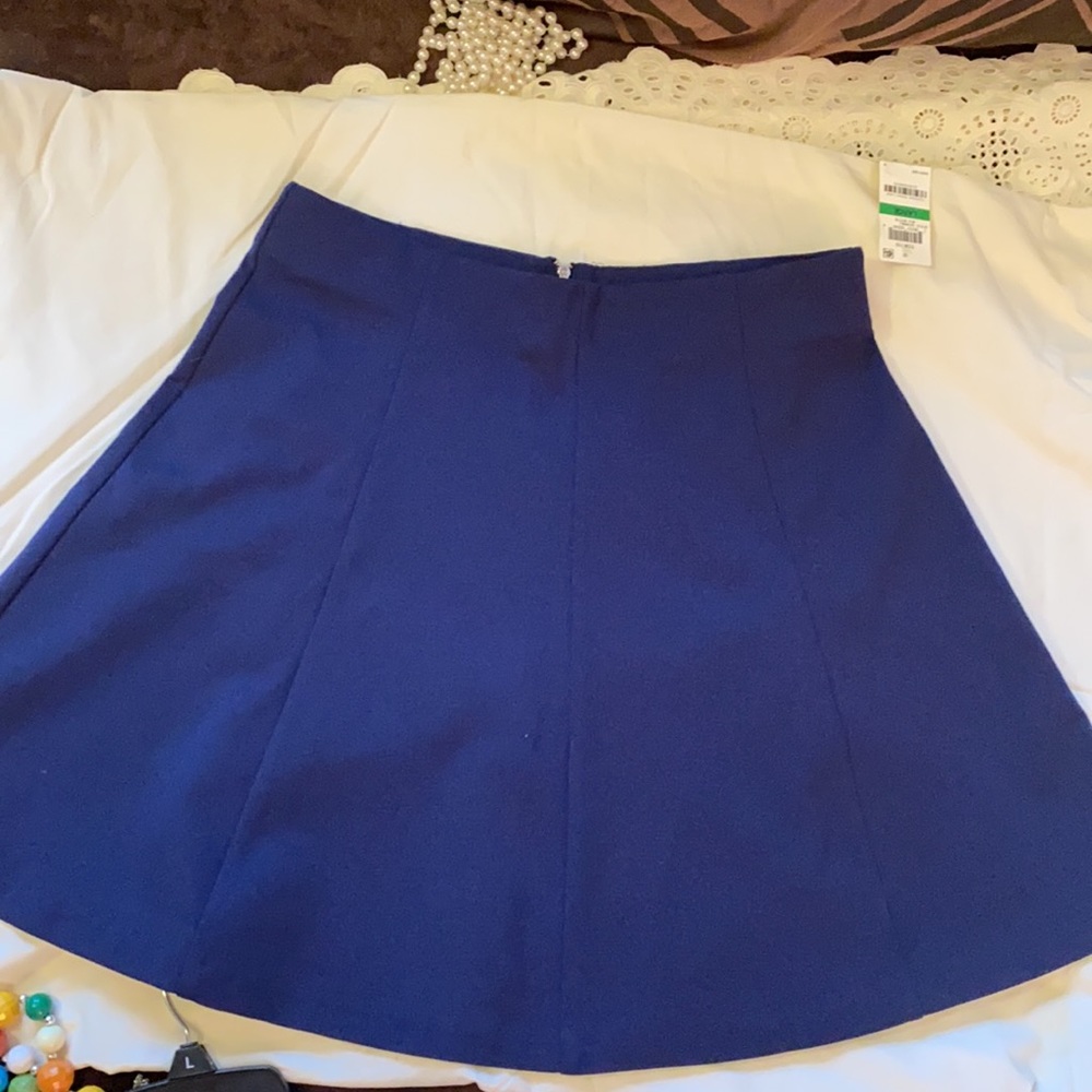 MAISON JULES TOKYO BLUE NOTTE SKIRT SIZE LARGE